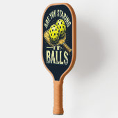 Kijk Je Naar Mijn Ballen- Pickleball Kleding Paddle (Links)