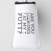 Kijk je naar mijn foto? golfheadcover (Draai 90)