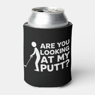 Kijk Je Naar Mijn Putt Golfende Liefhebber Golf Ca Blikjeskoeler