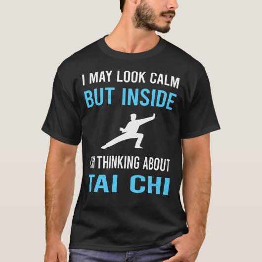 Kijk kalm Tai Chi T-shirt (Voorkant)