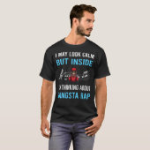 Kijk Kalme Gangsta Rap Rapping Rapper T-shirt (Voorkant volledig)