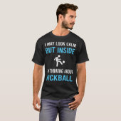Kijk kalme kickball t-shirt (Voorkant volledig)