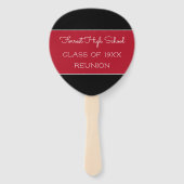 Kijk! Klasse reünie hand fans Handwaaier (Voorkant)