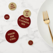 Kijk! Klasse Reünie tafel confetti (Groep)