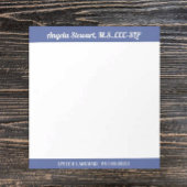 Kijk! Klassiek aangepast SLP-notitieblok! Notitieb Notitieblok