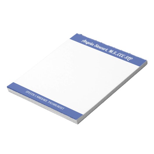 Kijk! Klassiek aangepast SLP-notitieblok! Notitieb Notitieblok (Linkerzijde)