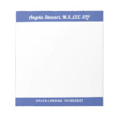 Kijk! Klassiek aangepast SLP-notitieblok! Notitieb Notitieblok (Voorkant)