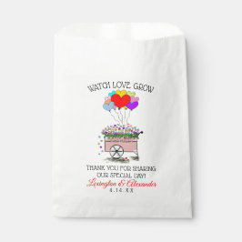 Kijk Liefde Grow Seed Bag Favor | Huwelijksgast Bedankzakje