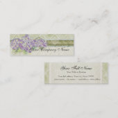  Kijk Lila Hydrangea - Visitekaartjes (Voorkant / Achterkant)