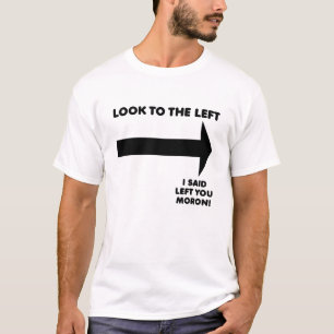 Kijk Links Grappig T-shirt