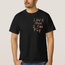 ”Kijk Ma Ik Kan Vliegen” Geïnspireerd T-shirt