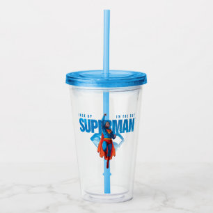 Kijk maar, het is Superman Acryl Drinkbeker