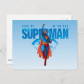 Kijk maar, het is Superman Briefkaart (Voorkant / Achterkant)