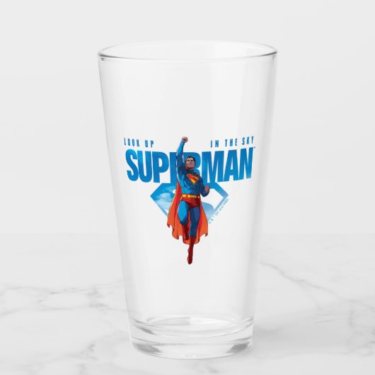 Kijk maar, het is Superman Glas (Voorkant)