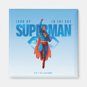 Kijk maar, het is Superman Magneet