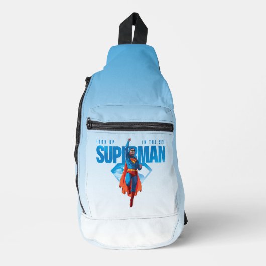 Kijk maar, het is Superman Sling Bag (Voorkant)