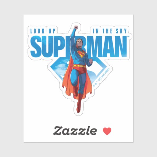 Kijk maar, het is Superman Sticker (Vel)