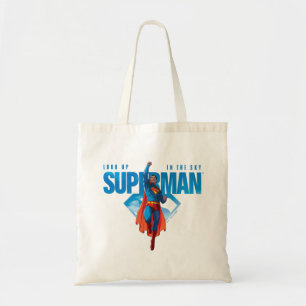 Kijk maar, het is Superman Tote Bag