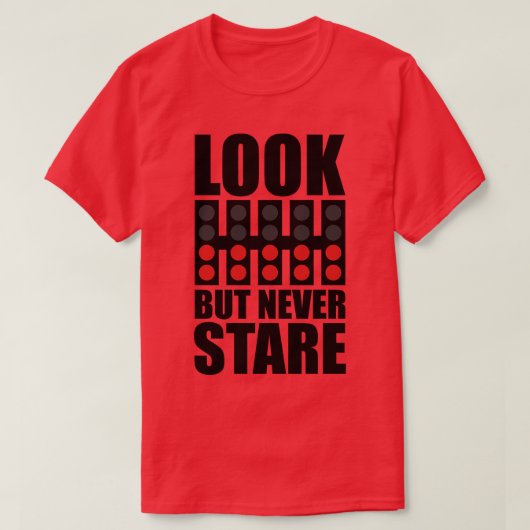 Kijk Maar Nooit Star F1 Design T-shirt (Design voorkant)
