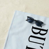 Kijk maar raak, maar doe niks grappig strandlaken (In situ)