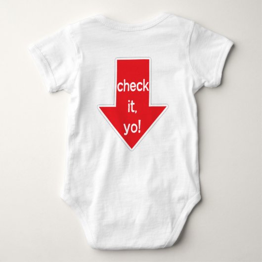 Kijk maar. romper (Achterkant)