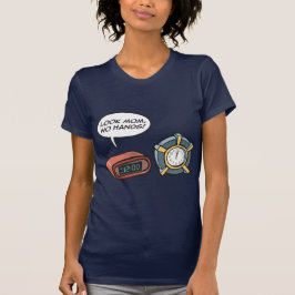 Kijk mam, geen handen! t-shirt