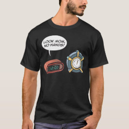 Kijk mam, geen handen! t-shirt