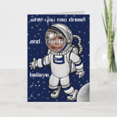 Kijk mam! Ik ben een astronaut! Kaart (Voorkant)