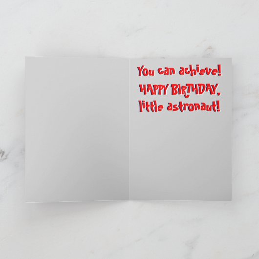 Kijk mam! Ik ben een astronaut! Kaart (Binnen)