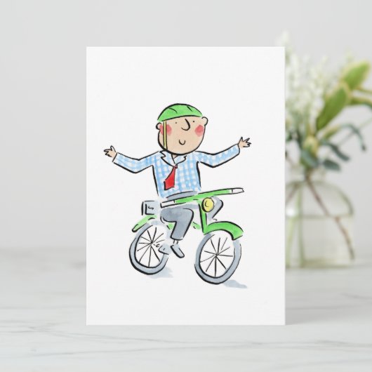 Kijk mam op handen kaart (Staand voorkant)