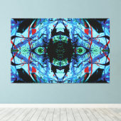 Kijk me 63x42 canvas afdruk (Insitu (Houten vloer))