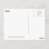 Kijk me aan. briefkaart (Achterkant)