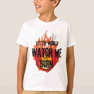 Kijk me branden t-shirt