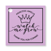 Kijk me groeien Lila en zwart koninklijke gunst