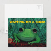 KIJK ME! (Kikkervormig ontwerp) ~ Briefkaart (Voorkant / Achterkant)