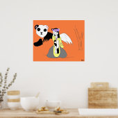 Kijk me niet aan poster (Keuken)