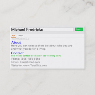 Kijk me op! visitekaartje