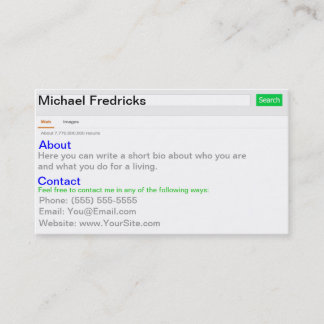 Kijk me op! visitekaartje