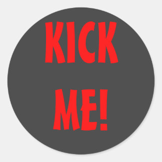 KIJK ME! RONDE STICKER