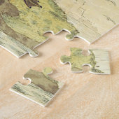  kijk, meeuw-achtige vogel op een rockpuzzel legpuzzel (Zijkant)