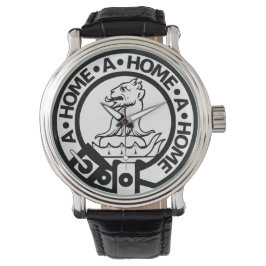 Kijk met vet Home Crest Horloge