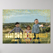 KIJK MOEDERDAG. Pas het nu aan Folie Afdrukken (Voorkant)