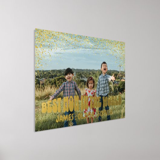 KIJK MOEDERDAG. Pas het nu aan Folie Afdrukken (Laagn)