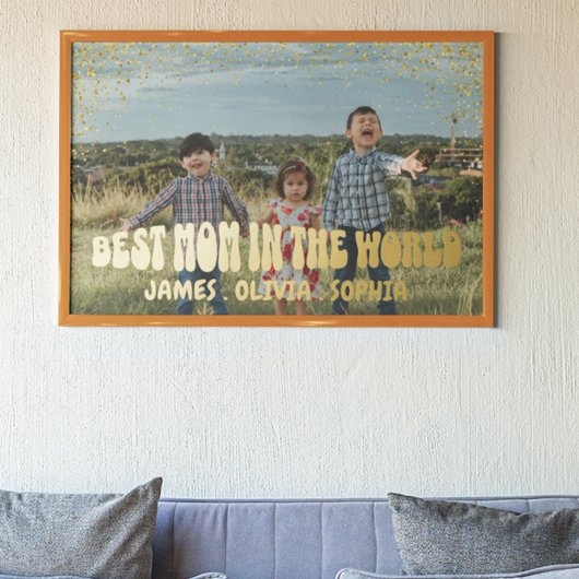 KIJK MOEDERDAG. Pas het nu aan Folie Afdrukken