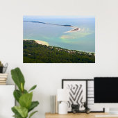 Kijk naar Alligator Point in Florida Poster (Thuiskantoor)