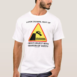 Kijk naar beneden, niet altijd investeren in veili t-shirt