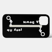 Kijk naar boven of kijk naar beneden (& de mannen Case-Mate iPhone case (Achterkant (horizontaal))