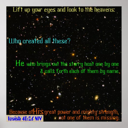 Kijk naar de Heavens. Poster (Voorkant)