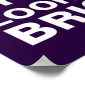 Kijk naar de heldere kant poster (Hoek)