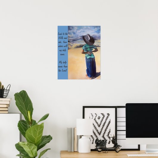 Kijk naar de Hills, Poster (Thuiskantoor)